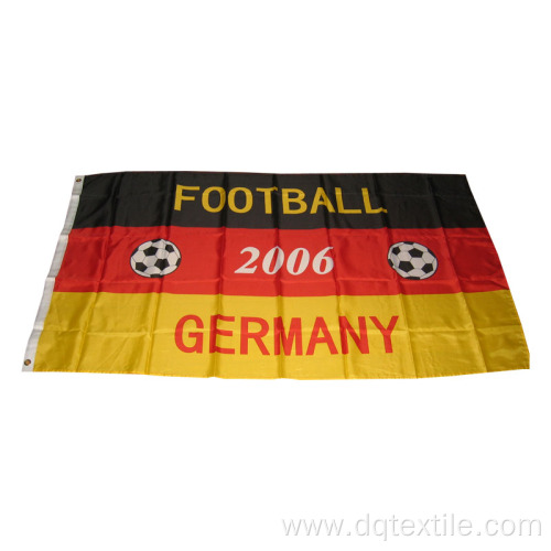 100% polyester silk screen printing Germany Flag